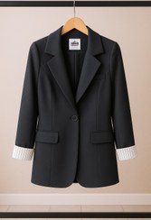 تصویر کت تک زنانه تابستانی جنس خنک و سبک قد ۷۰ 