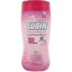 تصویر دستمال مرطوب پاک کننده آرایش 70 عددی Lusin Make Up Remover 70