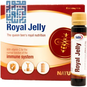 تصویر ویال خوراکی رویال ژلی یوروویتال 6 عددی Eurho Vital Royal Jelly 6 Drinking Vials