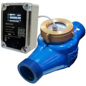 تصویر کنتور آب 2 اینچ هوشمند سامون با صفحه نمایش OLED 