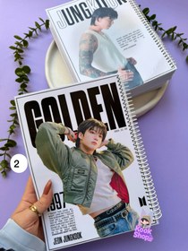 تصویر دفتر سیمی ۱۰۰ برگ جونگ کوک 