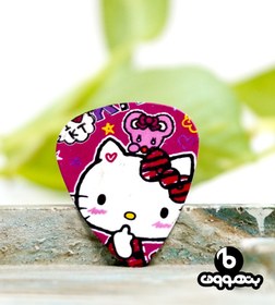 تصویر پیک گیتار طرح دار 