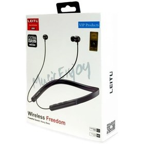 تصویر هدفون بی‌سیم تک گوش لیتو مدل LB-9 Leitu LB-9 Bluetooth Single Wireless Earphone