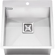 تصویر سینک پرنیان استیل Ps 4206 توکار Parnian Steel inset sink Ps-4206