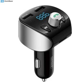 تصویر FM Player و شارژر فندکی Joyroom JR-CL02 QC3 Joyroom JR-CL02 QC3.0 Fast Car Charger + Bluetooth FM Player