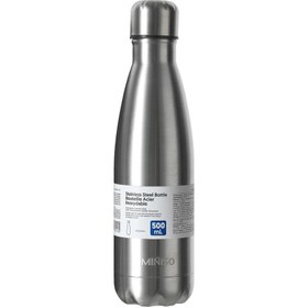 تصویر بطری دولایه مینیسو، مدل Double Layer Stainless Steel Insulated Bottle، استیل، 500 میلی لیتر 