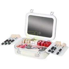 تصویر کیف آرایشی گرین لاین مدل Fest با آینه چراغ دار 