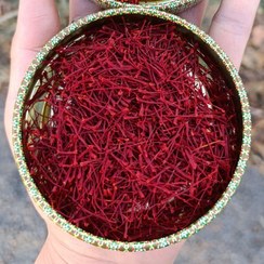 تصویر زعفران نگین سنتی و اتویی 