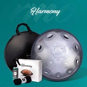 تصویر هنگ درام 12 نت برند هارمونی مدل منفق جنس استیل 