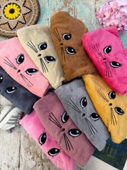 تصویر ست بچگانه هودی و شلوار پولیشی سایز ۲ تا ۷ سال صورتی 