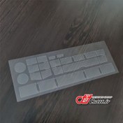 تصویر محافظ پنل ضبط پژو پارس ۲۳ عددی 