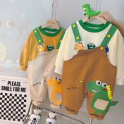 تصویر ست لباس بچگانه ۳ تیکه میکی موس مناسب ۲ تا ۳ سال 