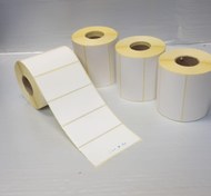 تصویر لیبل کاغذی تاپ لیبل تک ردیف 50x100 50x100 Thermal Printer Paper Label