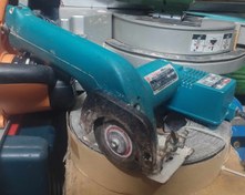 تصویر کاتاف یا اره برش مدور گرد بر دیسکی ماهواره ای سرامیک بر کاشی بر شارژی ماکیتا ژاپن اصلی مدل Makita 4103D استوک 