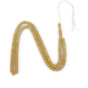 تصویر تسبیح سندلوس آلمانی سبز تراش استوانه ای 