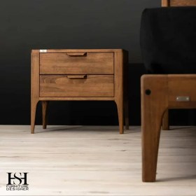 تصویر کنارتختی چوبی 3705 