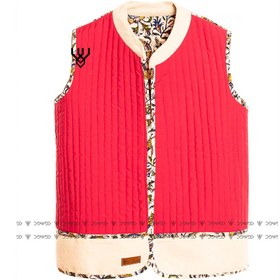 تصویر جلیقه قلمکار دو رو 