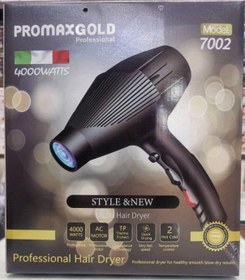 تصویر سشوارحرفه ای پرومکس گلد FP-7002 Promax Gold FP-7002 professional hair dryer