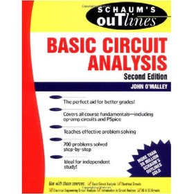 تصویر دانلود کتاب Schaum&#039;s Outline of Theory and Problems of Basic Circuit Analysis طرح کلی نظریه و مسائل تحلیل مدار پایه Schaum