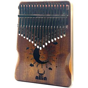 تصویر کالیمبا ۱۷ تیغه مدل K17TSM حفره ماه و خورشید 