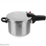 تصویر زودپز پارس استیل 6 لیتری مدل پ ا Pars Steel Pressure Cooker 6 L Pars Steel Pressure Cooker 6 L