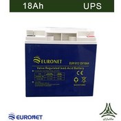 تصویر باتری 18 آمپرساعت UPS برند Euronet 