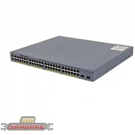 تصویر سوئیچ سیسکو مدل WS-C2960X-48FPD-L استوک Cisco WS-C2960X-48FPD-L 48Port Switch Stock