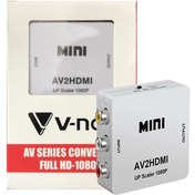 تصویر تبدیل AV به HDMI صدادار V-NET 