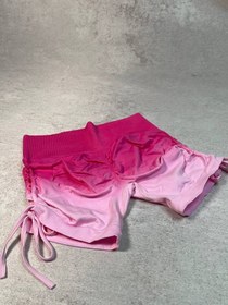 تصویر شورتک گتدار وارداتی سیملس - بنفش صورتی / 40-44 