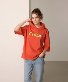 تصویر تیشرت باکسی CHILL 