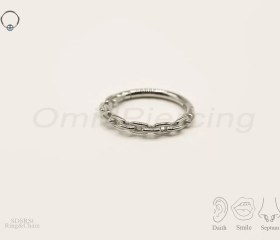 تصویر پیرسینگ مدل SDSRSt Ring&Chain 