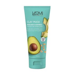 تصویر ماسک خاک رس آواکادو و جو 150میل وارمی Varmi Avacado Clay Mask 150ml