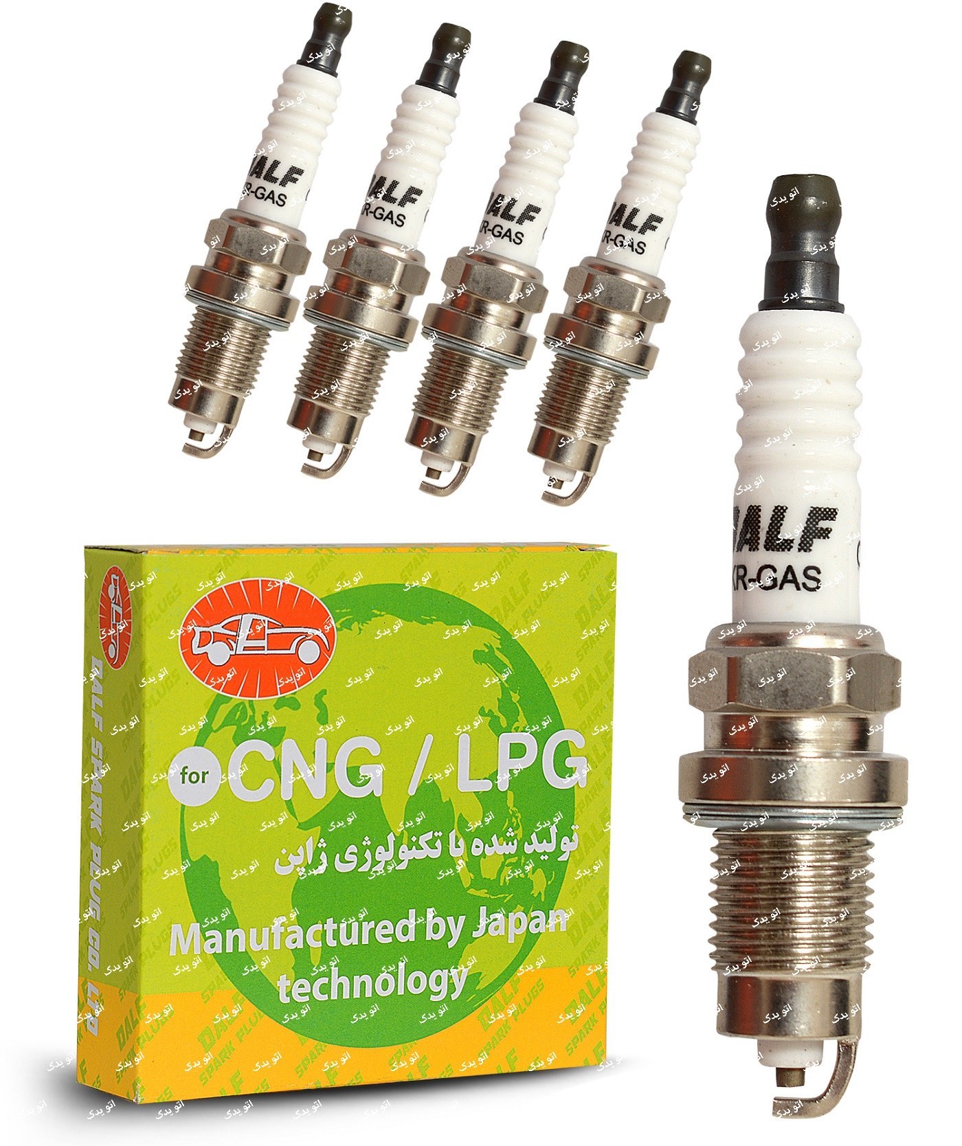 خرید و قیمت شمع انجیکا پایه بلند یورو4 تک پلاتین LZKR6B-E