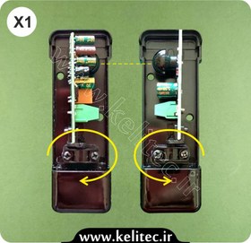 تصویر چشمی فتوسل چرخشی درب پارکینگ مدل IR200 