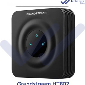 تصویر گیت وی گرند استریم دو پورت FXS مدل HT802 Grandstream HT802 Phone Adapter