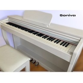 تصویر پیانو SONIVA PIANO 88 KEY GIVING SENSITIVE STOOL SONİVA 
