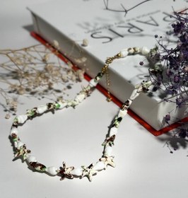 تصویر گردنببند صدف مرجان 