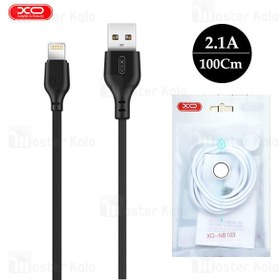 تصویر کابل لایتنینگ ایکس او XO NB103 Data Charging Cable توان 2.1 آمپر طول 1 متر 