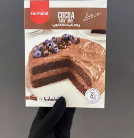 تصویر پودر کیک 500 گرمی کاکائویی فرمند 