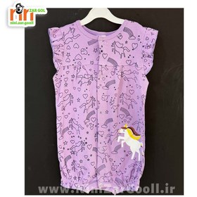 تصویر رامپر دخترانه اسب تک شاخ 