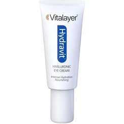 تصویر کرم دور چشم هیدراویت آبرسان ویتالیر Hydravit Hyaluronic Eye Cream VITALAYER