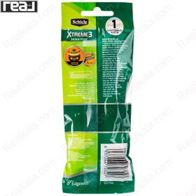 تصویر خود تراش شیک مدل اکستریم 3، بسته 1 عددی Schick Xtreme3 Sensitive Flexible 