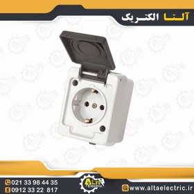 تصویر پریز برق ارت دار پارت الکتریک پریز برق پارت الکتریک مدل