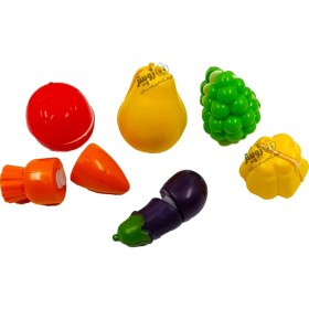 تصویر ست میوه برشی سلفونی 14 تکه 