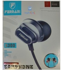 تصویر هندزفری فراری مدل H300 Ferrari H300 Earphone