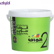 تصویر رنگ نیم پلاستیک سوپر2 الوان 12.5 کیلویی Semi-plastic Super2 12.5 kg