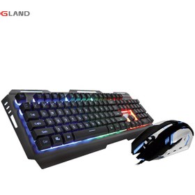 تصویر کیبورد و ماوس مستر تک مدل MK9400 Master Tech MK9400 Keyboard and Mouse