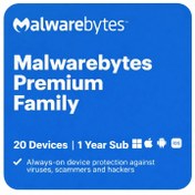تصویر Malwarebytes Premium بیست دیوایس 