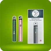 تصویر ماساژور صورت جوبی مدل قلمی با ۲ نور قرمز و آبی 