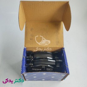 تصویر لنت ترمز عقب پژو 206 تیپ 5 (موتور TU5) تکستار (دست چهار عددی) شرکتی ایساکو اصل 1620200425 